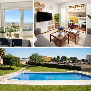Gran Sol 3br - Pool - Sea View - 10 Min To Apartamento Rincón de la Victoria